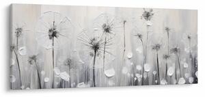 Tablou - Păpădii, pictură (120x50 cm)