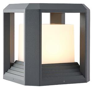 Lămpi de exterior Lucande, Serenella, Negru, Terasă, Metal, Modern