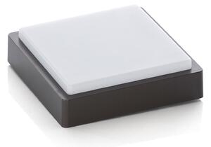 Lampă de Exterior Lindby, Nermin, Negru, Plastic, Modern