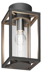Lămpi de exterior Lucande, Ferda, reglabil, Negru, Terasă, Aluminiu, Modern
