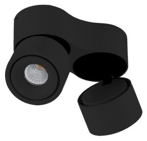 Plafoniere Arcchio, Rotari, reglabil, Negru, Camera de zi, Aluminiu, Modern