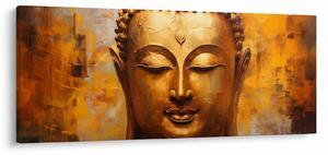 Tablou - Buddha, pictură în ulei (120x50 cm)