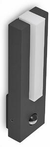 Lampă de Exterior Lucande, Virgalia, Negru, Balcon, Aluminiu, Modern