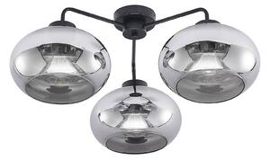 Plafoniere Lindby, Navidia, reglabil, Negru, Camera de zi, Metal, Modern