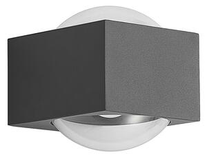 Lămpi de exterior Lucande, Almos, Negru, Metal, Modern