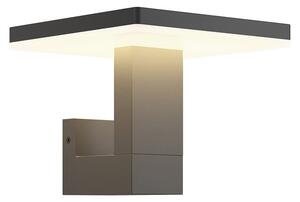 Lampă de Exterior Lucande, Olesia, Negru, Terasă, Aluminiu, Modern