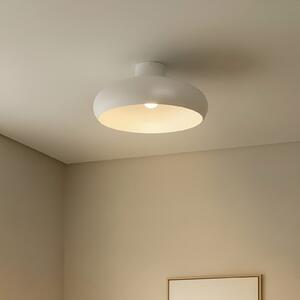Lindby Elover plafonieră, bej, Ø 45 cm, fier, reglabil, Bej, Camera de zi / sufragerie, Metal, Modern
