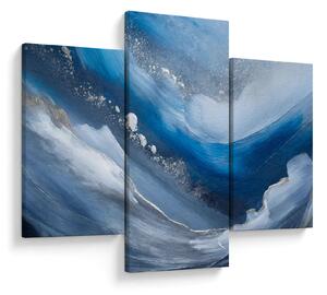 Tablou - Abstractizarea oceanului (90x60 cm)
