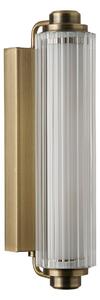 Lampă de perete Nordlux, Nimal Double, reglabil, Auriu / Alamă, Baie, Plastic