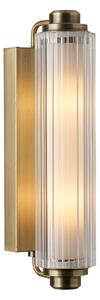 Lampă de perete Nordlux, Nimal Double, reglabil, Auriu / Alamă, Baie, Plastic