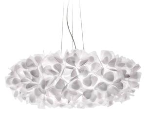 Lustră Pendul Slamp, Clizia Mama Non Mama, reglabil, Alb, Camera de zi, Plastic, Design