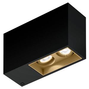Wever & Ducré Lighting WEVER DUCRÉ Downlight Planopetit 2.0 negru/bej 927 dimabil, reglabil, Negru, Hol, Aluminiu, Modern