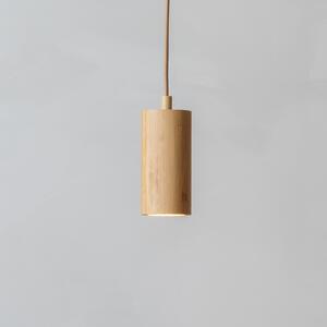 Good & Mojo GOOD MOJO Lampă suspendată Java, naturală, bambus, GU10, Lemn, Hol, Bamboo, Scandinavă