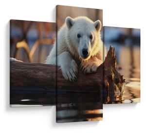 Tablou - Ursul polar (90x60 cm)