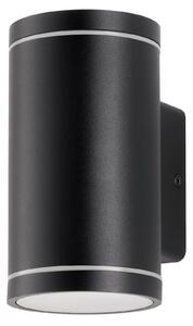 Lampă de Exterior Lindby, Valtin, reglabil, Negru, Balcon, Oțel inoxidabil, Modern