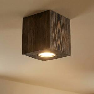 Envostar Tuni downlight, nuc vopsit pin, reglabil, Lemn, Camera de zi / sufragerie, Lemn, Modern
