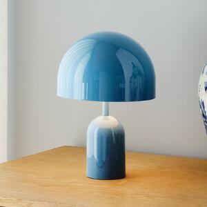 Tom Dixon Lampa de masă cu baterie BELL PORTABLE, albastru deschis 28 cm IP44, reglabil, Albastru, Camera de zi / sufragerie, Plastic, Design