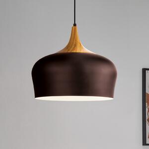 EGLO Obregon lampă suspendată în maro, reglabil, Maro / Rugină, Camera de zi / sufragerie, Metal, Modern