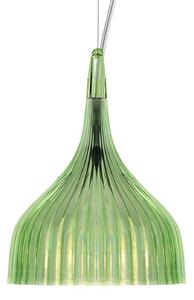 Lustră Pendul Kartell, É, Verde, Camera de zi, Plastic, Design