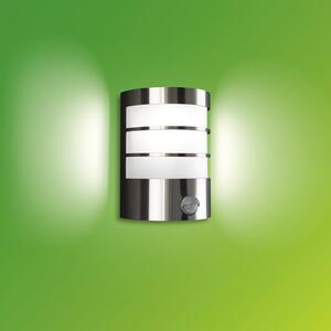 Philips Calgary Lampă de exterior, oțel inoxidabil, senzor, reglabil, Metalic, Metal