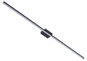 Lampă de perete Lucande, Kivana, Negru, Baie, Aluminiu, Modern