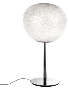 Lampă de masă Artemide, Meteorite, Alb, Camera de zi, Sticlă, Design