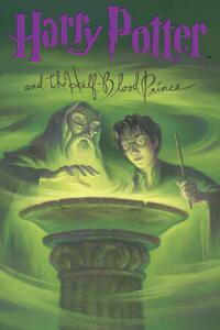 Poster de artă Harry Potter - Half-Blood Prince book cover