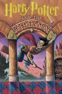 Poster de artă Harry Potter - Philosopher's Stone book cover