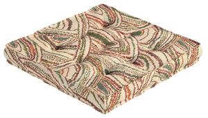 Pernă scaun Jacob culoare multicolor Țesătură împletitură, cu model