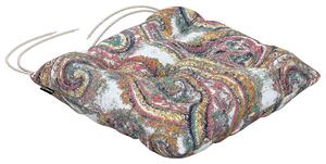 Pernă scaun Jack culoare multicolor Țesătură împletitură, cu model