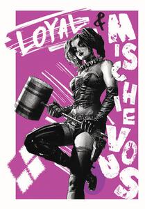Poster de artă Batman - Harley Quinn