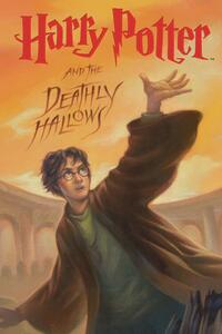 Poster de artă Harry Potter - Deathly Hallows book cover, (26.7 x 40 cm)