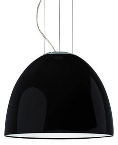 Lustră Pendul Artemide, Nur Mini Gloss, reglabil, Negru, Camera de zi, Metal, Design