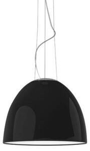 Lustră Pendul Artemide, Nur Gloss Mini, reglabil, Negru, Camera de zi, Metal, Design
