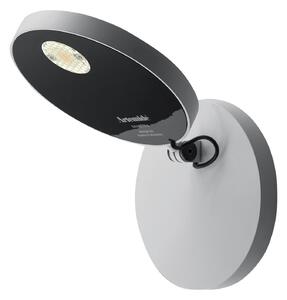 Lampă de perete Artemide, Demetra Spotlight, Alb, Camera de zi, Metal, Design