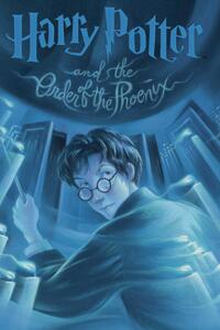 Poster de artă Harry Potter - Order of the Phoenix book cover