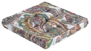 Pernă scaun Jacob culoare multicolor Țesătură împletitură, cu model