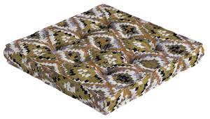 Pernă scaun Jacob culoare multicolor Țesătură împletitură, cu model