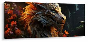 Tablou - Dragon (120x50 cm)