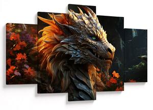 Tablou - Dragon (150x105 cm)