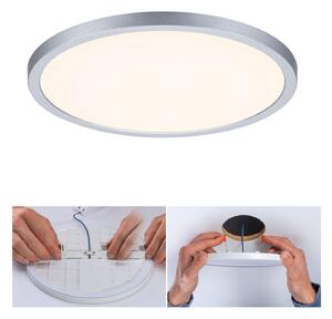 Paulmann Panel Areo 830 rotund crom 3stepdim 23cm, reglabil, Metalic, Camera de zi / sufragerie, Plastic, Modern