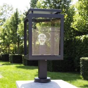 K.S. Verlichting Lampă cu soclu ro Vecht, negru, IP44, Negru, Metal, Modern