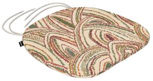 Pernă scaun Bart culoare multicolor Țesătură împletitură, cu model