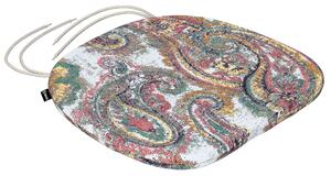 Pernă scaun Bart culoare multicolor Țesătură împletitură, cu model