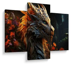 Tablou - Dragon (90x60 cm)