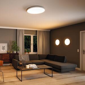 Paulmann Velora LED panou ZigBee CCT rotund Ø 60 cm, reglabil, Alb, Camera de zi / sufragerie, Metal, Modern