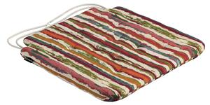 Pernă scaun Oleg culoare multicolor Țesătură împletitură, cu model