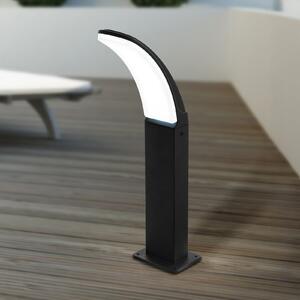 EGLO Lampă LED cu postament Fiumicino formă arcuită, Negru, Metal, Modern