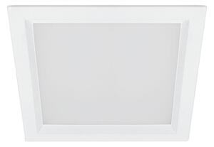 Regiolux Lampă LED încastr. scota-SDES-O/120 4000K 12x12cm, Alb, Hol, Metal, Luminile încastrate unghiulare