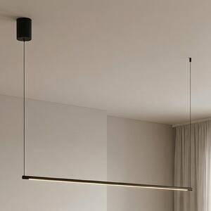 Ideallux Ideal Lux Essence suspendată LED, 15,5 W, neagră, Negru, Camera de zi / sufragerie, Metal, Modern